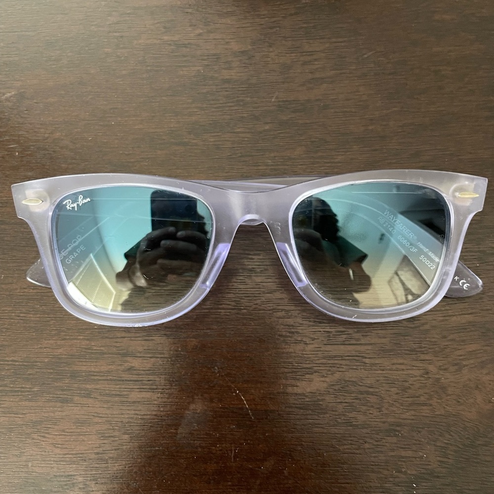 Ray Ban Wayfarer Ice Pop Sunglasses RB2140 6060/3F